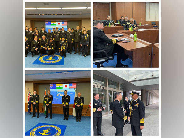 Ahead of Ex MALABAR 2022, Navy Chief Hari Kumar meets counterparts from Australia, Japan and US 