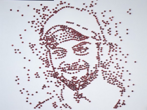 A visual of the mural. (Photo- ANI)