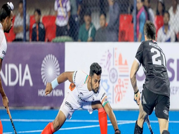 Team India in action. (Photo- HI Media)