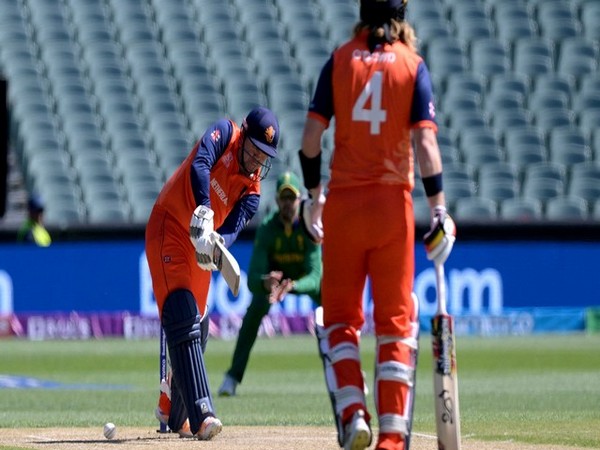 Netherlands batters post 158/4 (Photo: ICC)