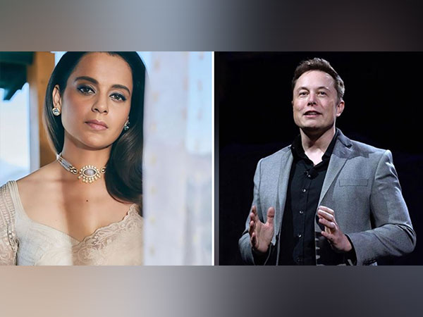 Kangana Ranaut, Elon Musk (Image source: Twitter)
