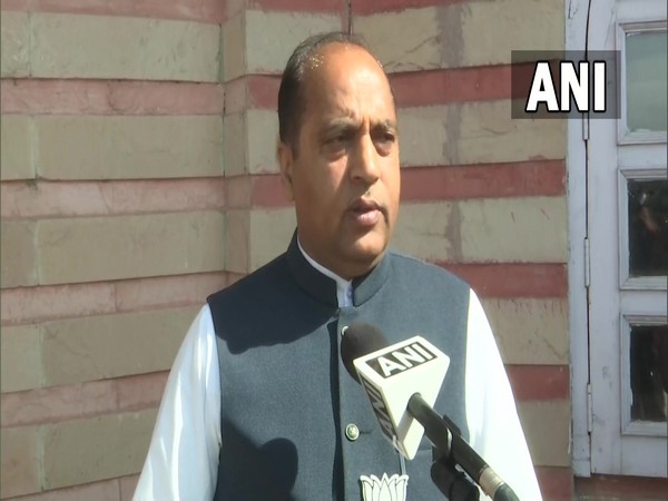 Himachal Pradesh Chief Minister Jairam Thakur (Photo:ANI)
