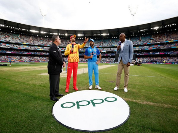 India vs Zimbabwe toss (Photo: ICC Twitter)