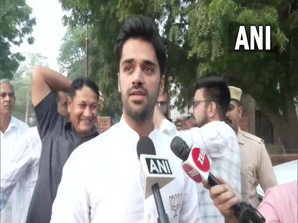 BJP's Bhavya Bishnoi (Photo/ANI)
