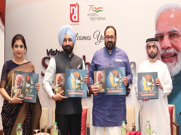 Union MoS for Electronics and IT Rajeev Chandrasekhar at Vishva Sadbhavana, The Dubai Chapter.