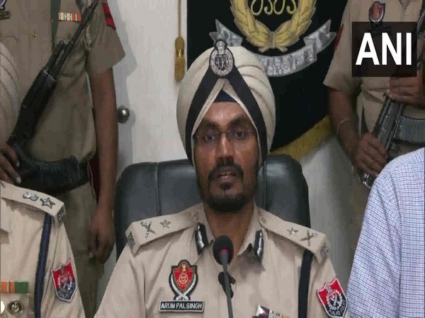 Amritsar City Police Commissioner Arun Pal Singh (Photo/ANI)