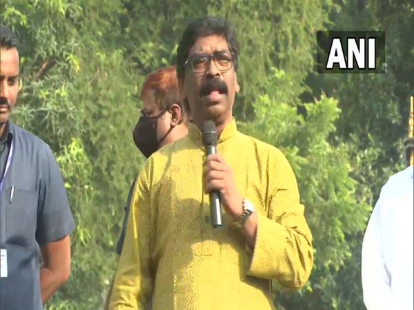 Jharkhand Chief Minister Hemant Soren (File Photo/ANI)