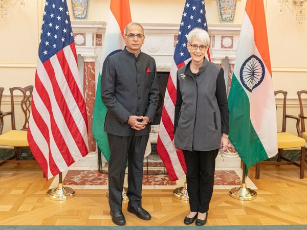 Foreign Secretary Vinay Kwatra and US Deputy Secretary of State Wendy Sherman (Photo/@DeputySecState)