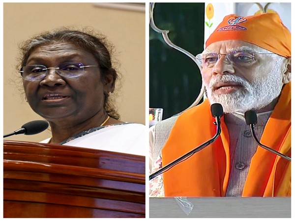 President Droupadi Murmu and Prime Minister Narendra Modi (File Photo/ANI)