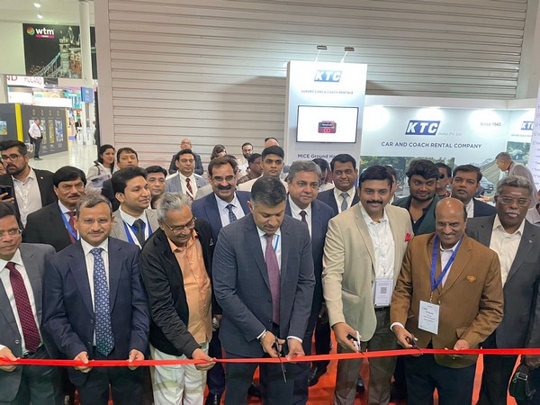 India's High Commissioner to UK, Vikram Doraiswami inaugurates India pavilion at World Travel Market in London. (Image Credit: Twitter/@HCI_London)