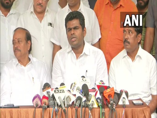 Tamil Nadu BJP chief K Annamalai (File Photo/ANI)