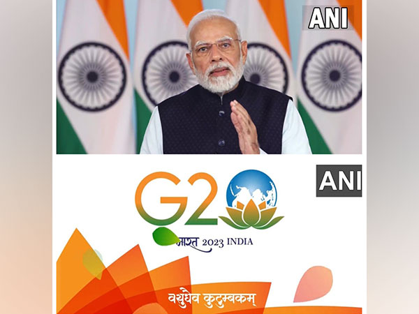 Prime Minister Narendra Modi on Tuesday unveiled the logo, theme and website of India's G20 Presidency (Photo/ANI)