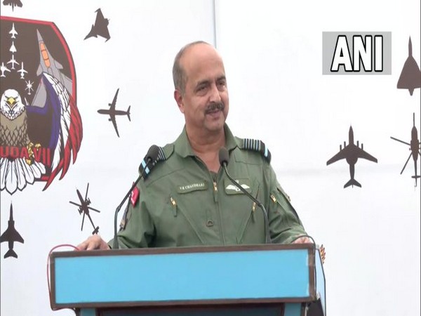 Indian Air Force chief Air Chief Marshal VR Chaudhari (Photo/ANI) 