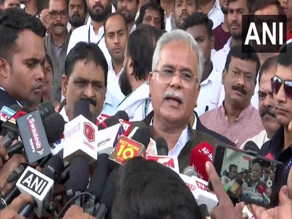 Chhattisgarh Chief Minister Bhupesh Baghel (Photo/ANI)