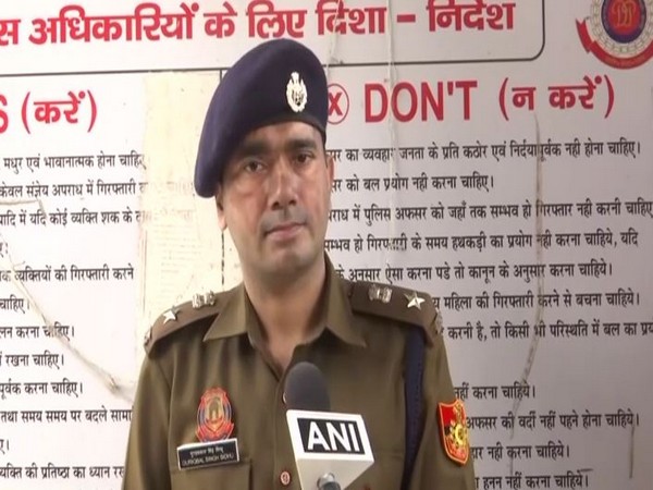Deputy Commissioner of Police (DCP)  Gurikbal Singh Sidhu (Photo/ANI)