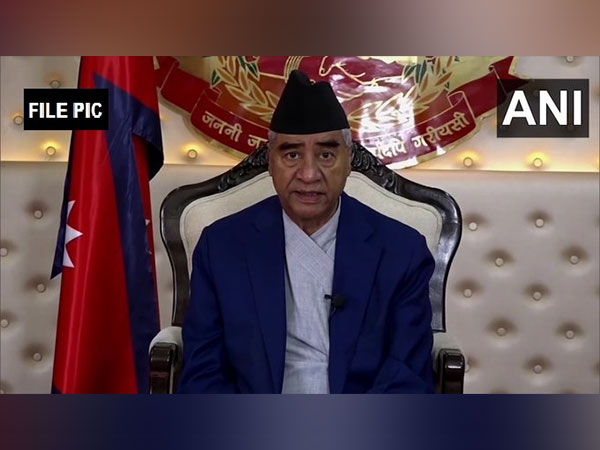 Nepal PM Sher Bahadur Deuba.