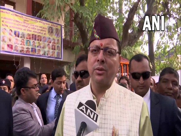 Uttarakhand Chief Minister Pushkar Singh Dhami (Photo/ANI)