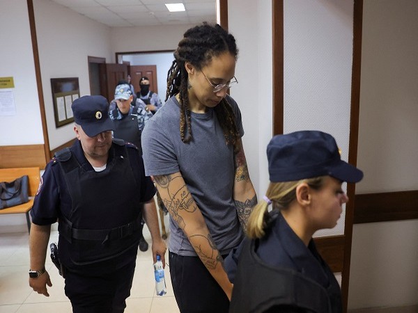  US basketball player Brittney Griner, who was detained at Moscow's Sheremetyevo airport. (Photo Credit: Reuters)