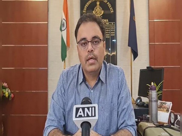 Khandwa Superintendent of Police (SP) Vivek Singh (Photo/ANI)