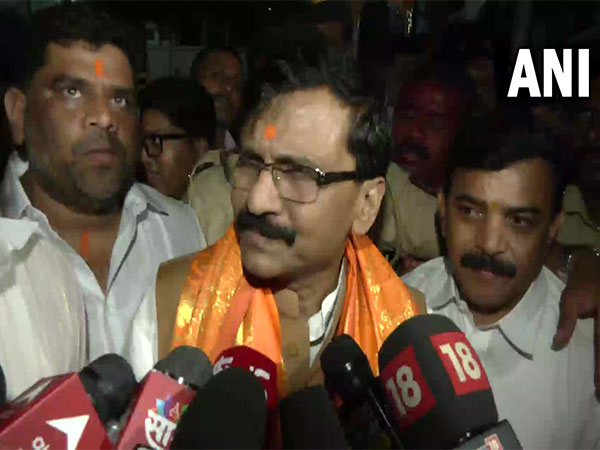 Shiv Sena (Uddhav) MP Sanjay Raut (Photo/ANI)