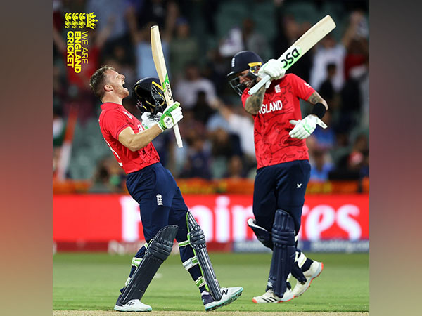 Jos Buttler and Alex Hales (Photo: England Cricket/ Twitter)
