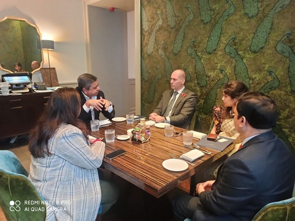 Union Secretary of Ministry of Tourism in London. (Photo: Twitter)