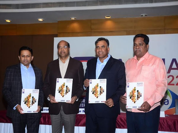 L-R: Sapthagiri S Boggaram, Past President - Vijay S.G, Vice-President - Arjun Ranga, President - Sharath Babu P.S, Immediate Past President