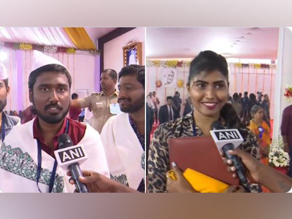 Students of Gandhigram Rural Institute in Dindigul (Photo/ANI)