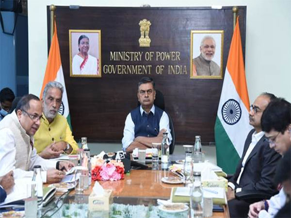 Power Minister RK Singh launches Green Energy Open Access Portal (Photo/ANI)