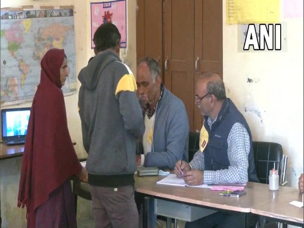 Visual from the polling station in Himachal Pradesh on November 12 (PhotoANI)