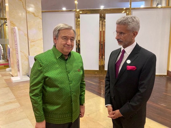 Jaishankar with UN Chief Antonio Guterres (Image Credit: Twitter/@DrSJaishankar)