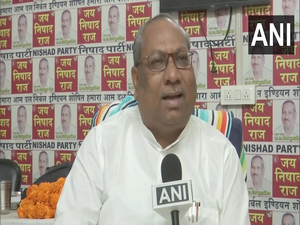 Nishad Party chief Sanjay Nishad (Photo/ANI)