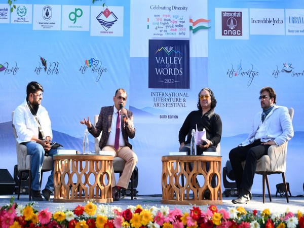 Special Principal Secretary Information Abhinav Kumar (second from left) (Photo/ANI)