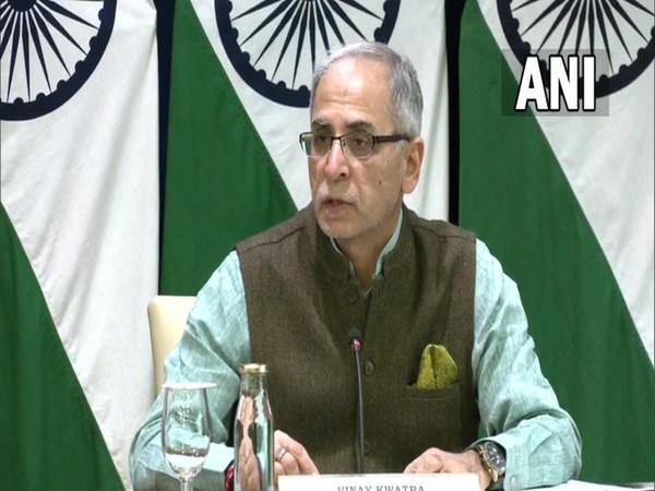 Foreign Secretary Vinay Kwatra. (ANI/Image)