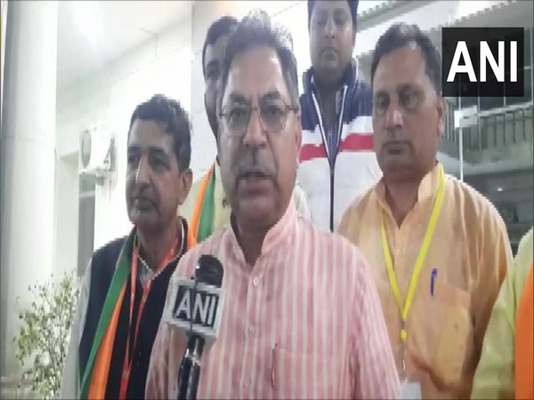 Rajasthan BJP President Satish Poonia (Photo/ANI)