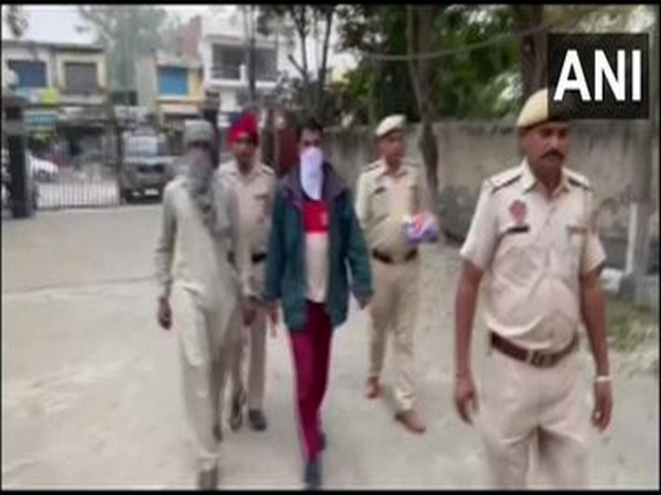 Visual of police with the accused person (Photo/ANI)