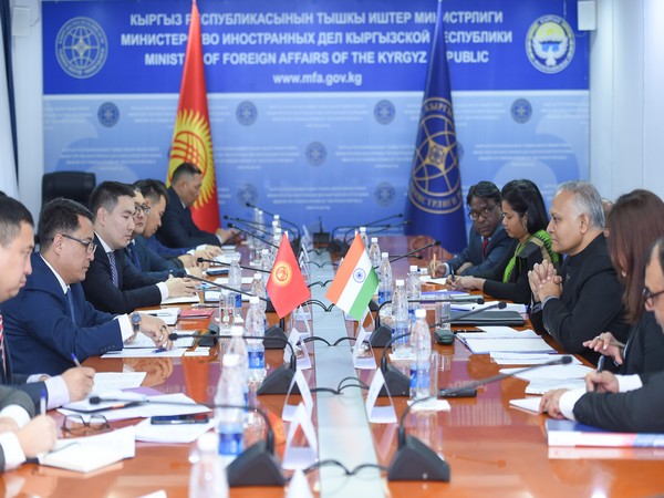 India, Kyrgyzstan hold 12th round of Foreign Office Consultations in Bishkek. (Photo:Twitter//MEA)