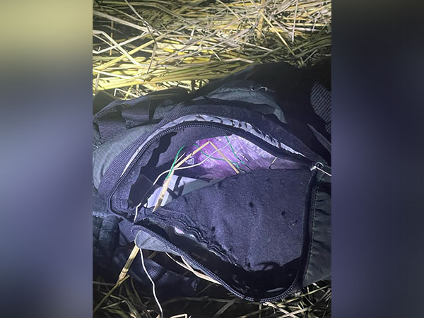 Visual of the bag found in Jammu (Photo/ANI)