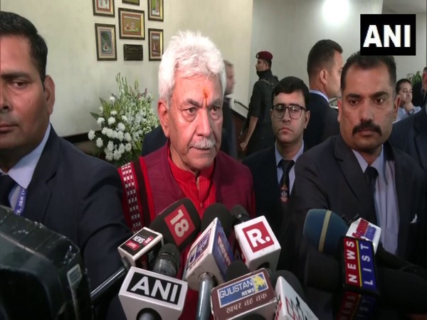 J&K L-G Manoj Sinha (Photo/ANI)