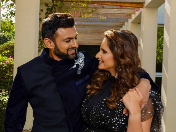 Shoaib Malik and Sania Mirza (Image Source: Twitter)