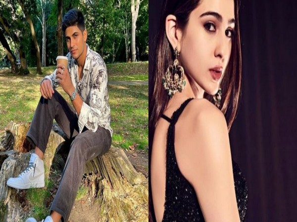 Shubman Gill, Sara Ali Khan (Image source: Twitter)