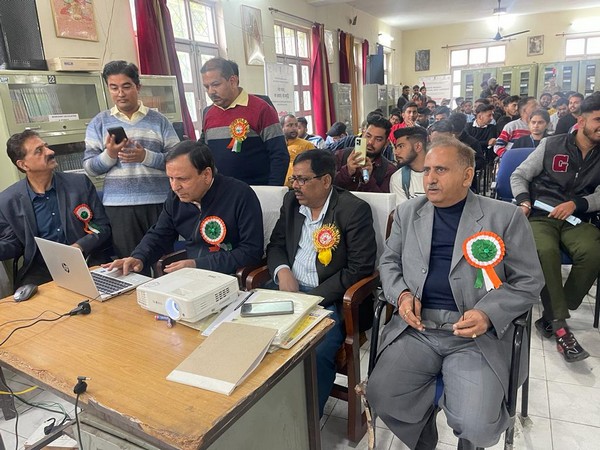 Pradhan Mantri National Apprenticeship Mela in Jammu (Photo/ANI)