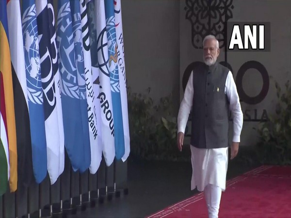 Prime Minister Narendra Modi at G20 Summit in Bali.