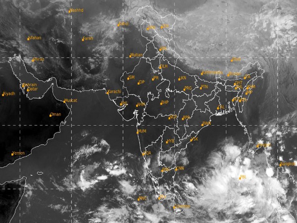 Picture depicting low pressure areas (Credit: IMD)