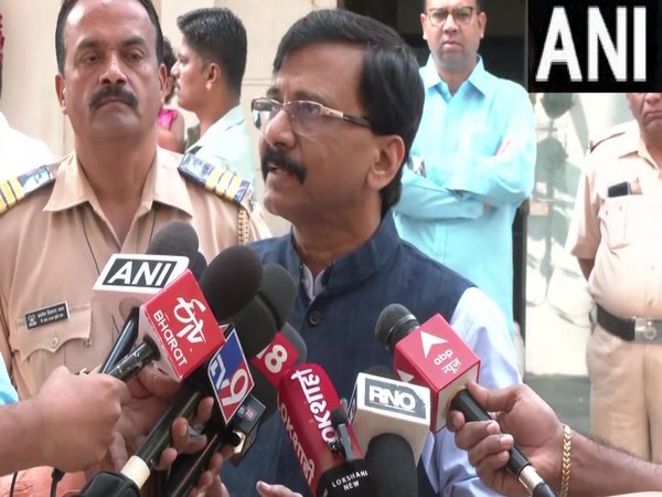 Shiv Sena MP Sanjay Raut (Photo/ANI)