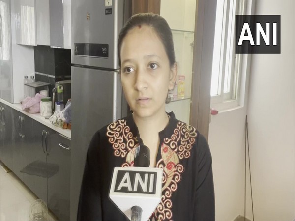 The victim child's mother talking to ANI regarding dog bite issue. 