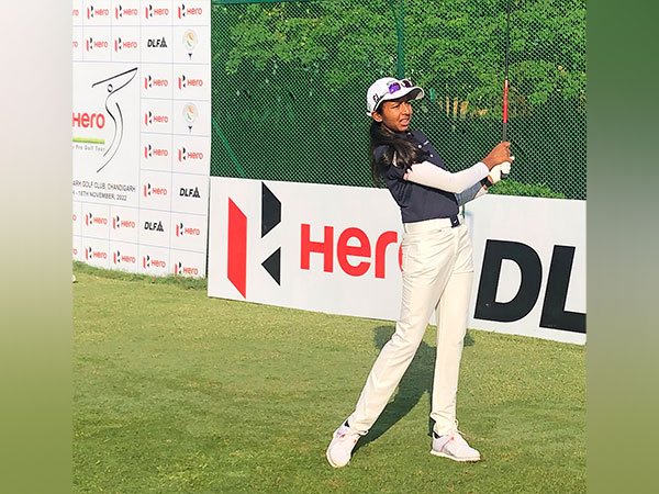 Golfer Avani Prashanth in action during 15th Leg of WPGT (Image: WPGT)