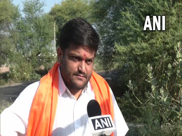 BJP candidate from Viramgam constituency, Hardik Patel.