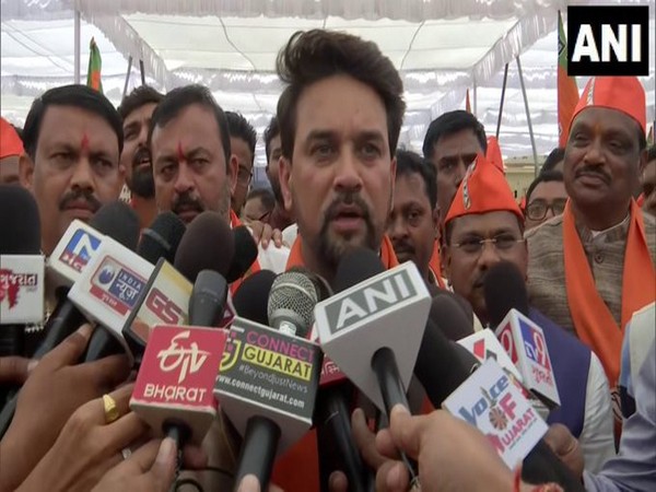Union Minister Anurag Thakur. (ANI/photo)