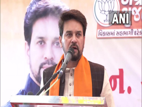 Union Minister Anurag Thakur (Photo: ANI)